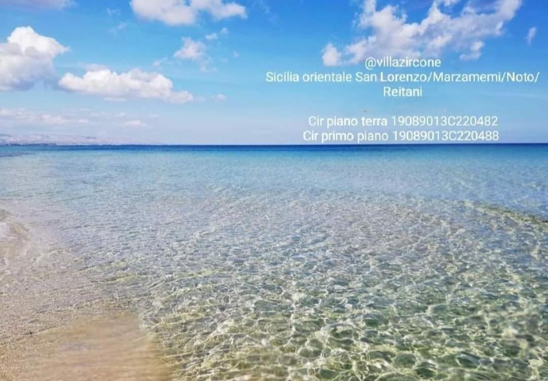 Reitani San Lorenzo Marzamemi Noto Villa Zircone Exterior photo